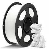 ANYCUBIC PLA+ Filament 1.75mm, PLA Plus 3D Drucker Filament, Maßgenauigkeit +/-0,02mm, Hohe Zähigkeit und Präzision Filament-3D-Druckmaterialien, Intelligente Identifikation, 1kg Weiß