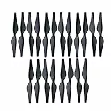 ZYGY 20pcs Propeller für DJI Tello RC Quadcopter Drone(Schwarz)