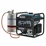 K&S Könner&Söhnen KS 4500iG Invertergenerator (Gas/Benzin) 4500 W, stromgenerator mit USB, Eco-Modus | notstromaggregat für Camping, Zuhause und Werkstatt, generator inverter, stromerzeuger Benzin LPG