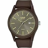 Lorus Herren-Uhr Quarz Edelstahl mit Silikonband RX307AX9