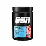 ESN ISOCLEAR Whey Isolate Protein Pulver, Fresh Cherry (Less Sweet), 908 g, Proteinlimo mit fruchtig leckerem Geschmack, clear Whey - made in Germany