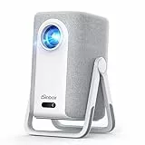 Kurzdistanz Beamer 4K mit Netflix, iSinbox 1200ANSI Heimkino & Outdoor Beamer, Smart Tageslicht Projector mit Dolby Audio, Autofokus & Trapezkorrektur, WiFi 6＆ Bluetooth 5.4, Dual-Mode Standfuß