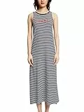 ESPRIT Damen Mia Grs Ns S-sless Nachthemd, 402/Navy 3, 38