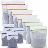 BoxLegend Wäschenetz für Waschmaschine 11 Stück - Wäschesack Wäschebeutel mit Reißverschluss Wäschesäckchen Laundry Bag für BH, Reise, Schuhe, Koffer, Socken