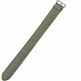 Generisch Ersatzarmband kompatibel mit dem Hume Health Band,gewebtes Nylon-Schlaufenarmband,komfortabler,verstellbarer Soft-Schnallenverschluss für sicheren Halt,angenehmer den ganzen Tag (Grün)