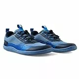 Reima Tallustelu Kinder Barfußschuhe - Leichte, minimalistische Barfußschuhe für Jungen und Mädchen - Breite Zehenkappe, Wasserabweisende Membran, Flexible 4-mm-Sohle - Blue Ocean, 31