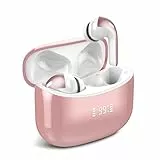 Bluetooth Kopfhörer, In Ear Kopfhörer Kabellos Bluetooth 5.3 mit 50H Tiefer Bass, 2024 Neue Kabellose Kopfhörer Noise Cancelling Earbuds mit 4 ENC Mic, IPX7 Wasserdicht Ohrhörer, USB-C