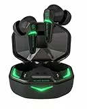 Black Shark Bluetooth Kopfhörer Kabellos mit Extrem Niedriger Latenz von 45 ms, Kopfhörer Bluetooth Gaming mit Bluetooth 5.2, Dual-Modi, 10-mm-Treiber, 35 h Spielzeit, IPX4 Wasserdicht, 4 Mikrofone