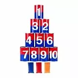 13 Teiliges Wurfspiel, Sitzsack-Wurfspiel für Karnevalspartys und Ostern