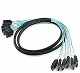 CABLEDECONN Sata 6 SATA Kabel High Speed 6Gbps 6 Teile/sata SAS Kabel Für Server 1M