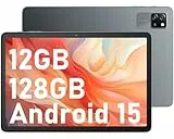 Blackview Tablet Android 15 Tab60 WiFi 10 Zoll Tablet, 12GB(4+8) RAM + 128GB ROM (2TB TF), Gaming Tablets Octa Core WiFi 6,1280 x 800 HD, 5100mAh Akuu,Widevine L1 Type C,Dual Kamera,Face ID,PC