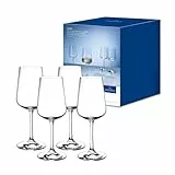 Villeroy & Boch - Ovid Weißweinglas-Set 4 teilig 380 ml, Spülmaschinenfest, Gläser, Weißweingläser, Weinglas Set, Weingläser Weißwein, Schöne Weingläser, Weinglas Kristall, Kristallglas