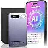 AI Voice Recorder, Note Voice Recorder Transkribieren & Zusammenfassen mit AI-Technologie, APP-Steuerung unterstützt 152 Sprachen, Magnethülle 64GB Speicher Audio Recorder für Vorträge, Meetings