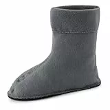 Ladeheid Kinder Wärmende Stiefelsocken für Gummistiefel LA-CA-01 LA-CA-03 LA-CA-04 (Dunkelgrau, 34/35)