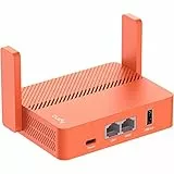 Cudy AC1200 WLAN-Reiserouter im Taschenformat, Extender/Repeater für Hotels und öffentliche Netzwerke, WISP, VPN-Client und -Server, USB, TR1200