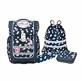 McNeill Schulranzen-Set COMPACTO, 5tlg. - Kollektion 2024 (POLLY)