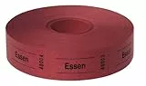 Wolf & Appenzeller 601104 Gutscheinrolle Essen rot