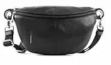 Mandarina Duck Damen Mellow Leather Umhängetasche, Schwarz, 30x16x10 (L x H W) EU