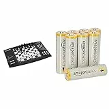 Lexibook CG1300 - Elektronisches Schachspiel mit sensitivem Spielbrett & Amazon Basics Performance Batterien Alkali, AA, 8 Stück (Design kann von Darstellung abweichen)