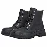 Pepe Jeans Lincoln Top Lederstiefeletten schwarz