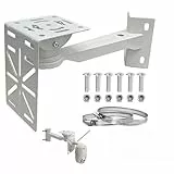 Wandhalterung für Kameras, Ring Kamera Halterung Outdoor, Eckhalterung Kamera Außen, Perfekt Geeignet für Überwachungskameras und Videoüberwachungssysteme Sowie Masthalterungen