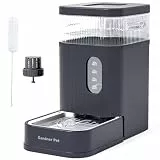 Gardner Pet 8.5L Automatischer Wasserspender, Schwerkraft-Tränke mit Edelstahlschüssel, Futterautomat für Hunde und Katze, große Kapazität Futterspender, BPA-frei, Keine Elektrizität, geräuschlos