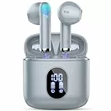 Bluetooth Kopfhörer, Kopfhörer Kabellos Bluetooth In Ear Kopfhörer, 2024 Kabellose Kopfhörer mit 4 ENC Mic, Noise Cancelling Earbuds 30Std Tiefer Bass, USB-C, IP7 Wasserdicht Ohrhörer, LED-Anzeige