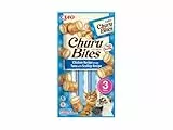 INABA Churu Bites mit 40% Hühnerfleisch und 32% Thunfisch Leckerli Katze, Getreidefrei, Zuckerfrei, Perfekt zum Verstecken von Tablette Katzen Leckerlies, Keine Nebenerzeugnisse 30 g (1er Pack)