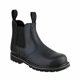 FS5 Goodyear Welted Pull on Safety Dealer Boot Black