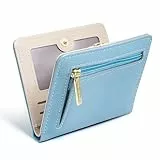 Pomelo Best Damen Geldbeutel Klein mit RFID-Schutz, Mini Portemonnaie aus Weichem PU-Leder, Stylisches Design mit Druck, leicht & praktisch für Alltag und Reise