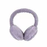 Supvox Weiche Ohrenschützer Plüsch im Freien Winter Wärmer Ohrenschützer Ohrenwärmer Stirnband für Mädchen Frauen (Grau)