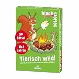 moses. Black Stories junior Tierisch wild! 50 abenteuerliche Rätsel aus Wilden Wäldern – Rätselspiel für Kinder rund um Tiere & Naturphänomene, Denkspiel für Spürnasen ab 8 Jahren, für 2+ Spielende