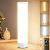 HANDSONIC Tageslichtlampe, Simulation von Tageslicht, bis zu 15.000 Lux Lichttherapielampe mit 3 Farbtemperaturen & stufenloser Helligkeit, 4 Timer-Einstellungen Sonnenlicht Lampe für Zuhause & Büro
