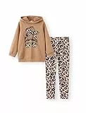 PATPAT Streatwear Trainingsanzüge für Mädchen - Einhorn, Top & Hosen, Leggings Bekleidungsset für Mädchen, Jogginganzug Activewear Sportkleidung Kinderkleidung, Super Geschenken 8-9 Jahre 128-134cm