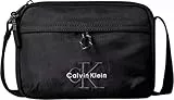 Calvin Klein Herren Umhängetasche Bold Camera Bag mit Logo, Schwarz (Black), Einheitsgröße
