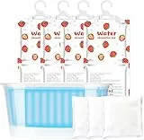 Luftentfeuchter Granulat Box 280g Luftentfeuchter Feuchtigkeits-Stopper mit 2x 280g Nachfüllbeutel und Kleiderschrank Feuchtigkeitsabsorber 4 Pack Hanging gegen Feuchtigkeit
