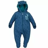 Pinokio warm Strampler Orange Flip, 100% Baumwolle, Futter: 95% Baumwolle, 5% Elastan, navy blau, Jungen, Gr 56-74(68)