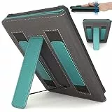 Hülle für Kindle Paperwhite 2021 11. Generation 6,8-Zoll PU-Lederbezug H02 - Lake Blue