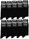 Occulto Herren Schwarze Socken 10-30er Pack (Modell: Hermann) 10 Paar | Schwarz 43-46