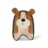 Outward Hound Invincibles Mini - Hundespielzeug - Plüschtier-Welpe - Braun - XS