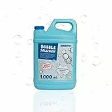 alldoro 60656 Seifenblasen-Flüssigkeit Nachfüllflasche, Kanister mit 1200 ml gebrauchsfertig, für Riesenseifenblasen