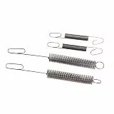 Yosoo Health Gear 4 Stück Vergaserdichtungs-Reglerfeder, Metall-Drehzahlregler-Rückholfeder für Rasenmähermotoren, OE 691859-kompatible Ersatzteile