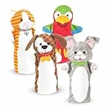 Melissa & Doug Handpuppen - verspielte Haustiere (4er Set)