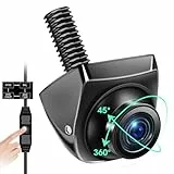 AHD 1080P Rückfahrkamera 360° Drehbar Rückfahrkamera Auto Unterstützt AHD 1080P/720P/NTSC/PAL Modelle Rückfahrkameras für Auto Wohnmobil Super Nachtsicht IP69K Einparkhilfe 170° Weitwinkel