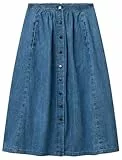United Colors of Benetton Damen Gonna 4kowd004q Rock, blau, 40