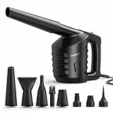 MECO ELEVERDE Druckluftspray, Elektrisches Staubgebläse und Tastaturspray, Plug-and-Play Druckluftreiniger für PC, Laptop, Sofa und mehr - Inklusive Druckluftreinigung-Set Luftreiniger Spray-Sprühluft