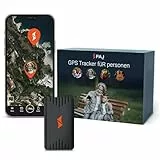 PAJ GPS People Finder 4G - Mini GPS Tracker für Kinder und Senioren - bis zu 5 Tage Akkulaufzeit - kleines Ortungsgerät mit Live-Ortung, geeignet bei Demenz, Alarmbenachrichtigungen im Notfall