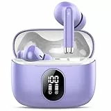 QXQ Bluetooth 5.4 Kopfhörer Kabellos, Sport In Ear Earbuds mit 4 ENC Mics, 40 Std Earphones Tiefer Bass Ear Buds mit LED-Anzeige, IP7 Wasserdicht Ohrhörer