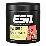 ESN Designer Flavor Powder, Strawberry Cheesecake, 250 g, Geschmackspulver zum Süßen, ohne viel Zucker und Kalorien - made in Germany