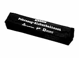 Kalff 23507 KFZ-Kombitasche DIN 13164 und Warndreieck, Schwarz